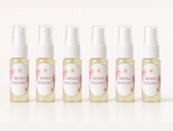 Spray fixateur citron et sucre pour henné naturel Henna Élégance